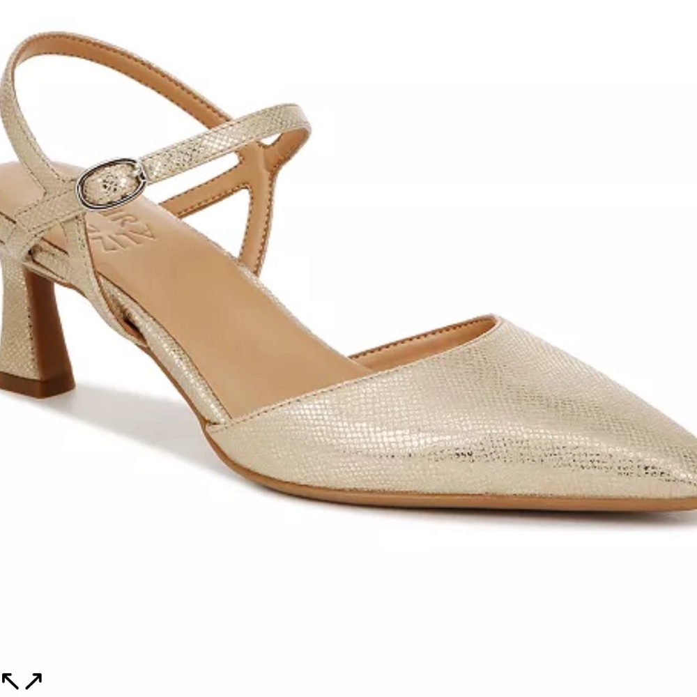 Naturalizer Gold Heels